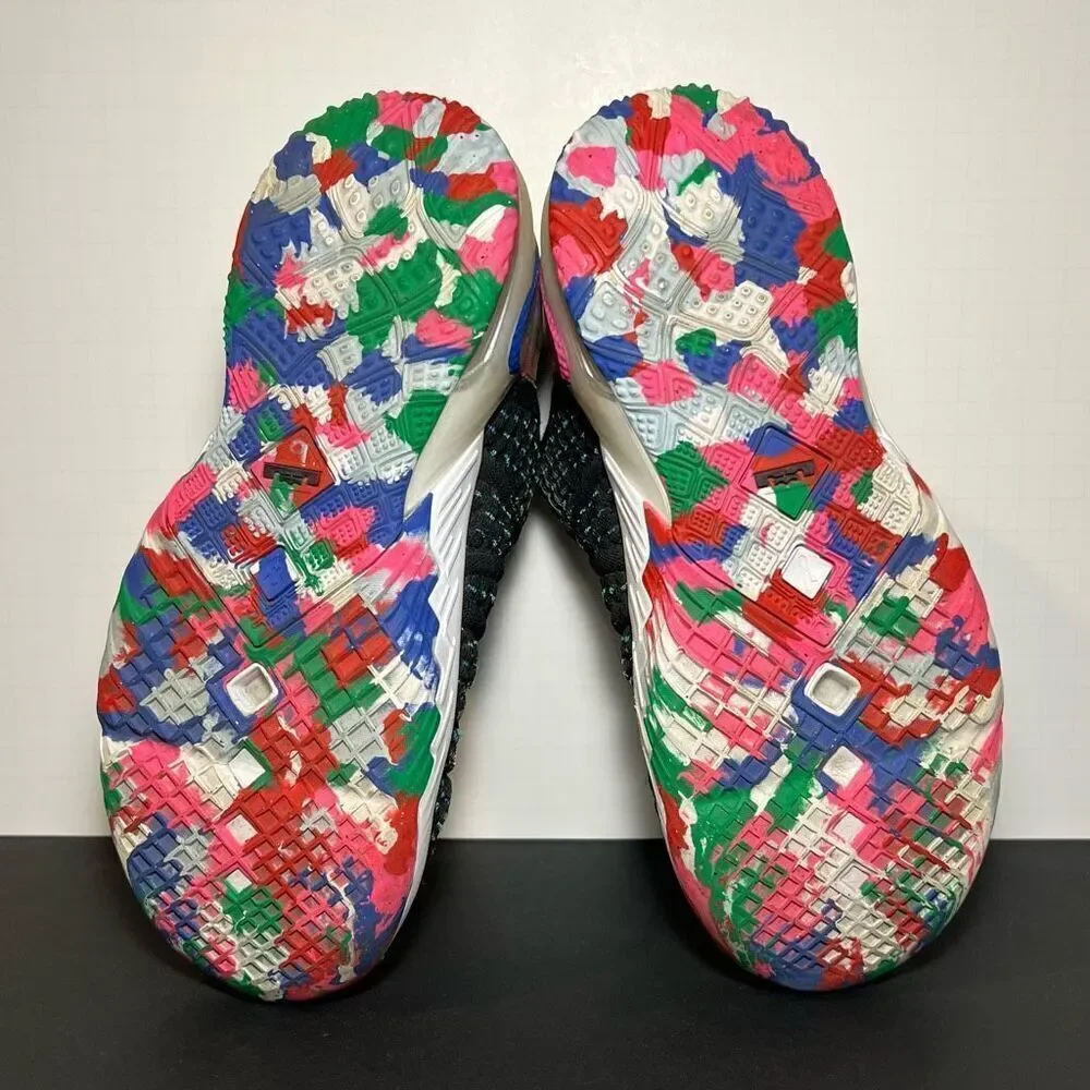 Kids NIKE LeBron XVIII 18 Multi Color Athletic Shoes / 6.5Y - 8 Womens